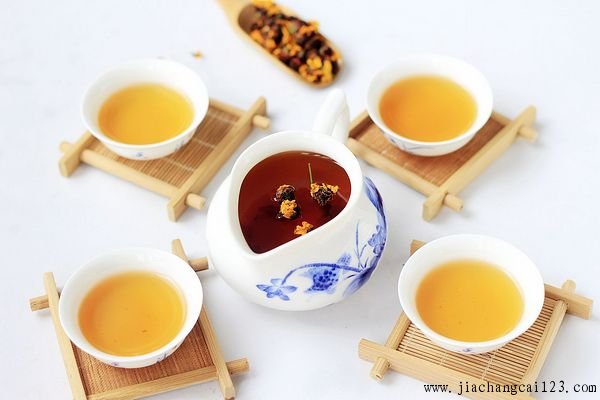 降三高的雪菊枸杞茶